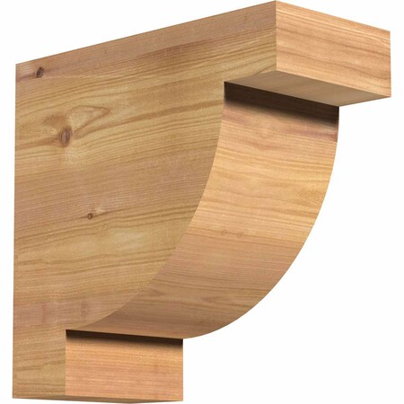 Ekena Millwork Alpine Smooth Rafter Tail, Western Red Cedar, 5 1/2"W x 12"H x 12"L RFT06X12X12ALP00SWR